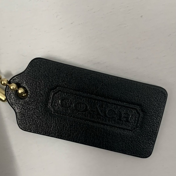 Coach Signature Black and Tan Striped Swingpack/Crossbody Bag - Picture 8 of 8